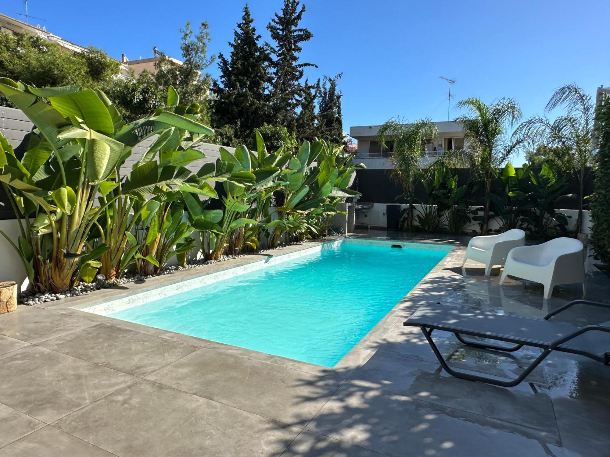 Pool Voula Apartment Close To Kavouri Beach By Cielo Homes 雅典 外观 照片